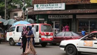 La vie quotidienne à Libreville (archives)