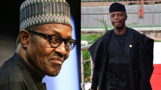 Aarẹ Buhari àti Igbakeji rẹ Osinbajo