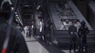 Canary Wharf station used in Rogue One.