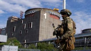 UN Alarm As Ukraine Nuclear Power Plant Shelled Again - BBC News