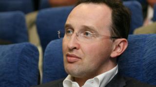 Слободин в период работы в "КЭС Холдинг"