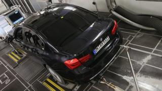 Emissions testing in Germany, file pic