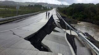 gempa, cile