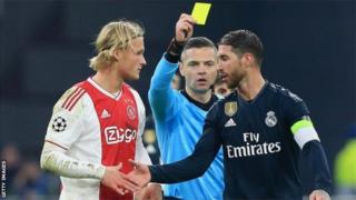 Sergio Ramos amaze gutwara igikombe cya Champions League inshuro enye ari kumwe n'ikipe ya Real Madrid