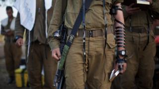 Soldados israelíes
