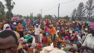 Bamwe mu mpunzi z'abarundi