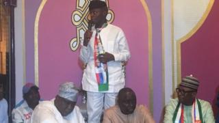 Aworan igbakeji Aarẹ ni ilu Ilorin