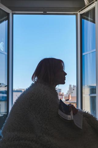 Woman in the window