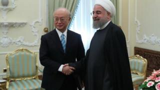 روحانی و آمانو