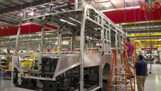 byd bus frame