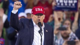 trump miting