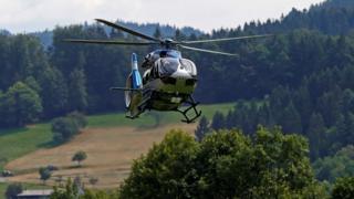 Police helicopter in Black Forest search, 14 Jul 20