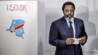 Joseph Kabila dey vote