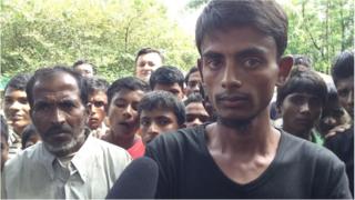 মিয়ানমার থেকে পালিয়ে আসা আব্দুল আজিজ