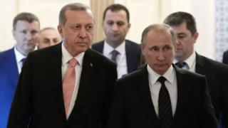 Cumhurbaşkanı Recep Tayyip Erdoğan ve Rusya Devlet Başkanı Vladimir Putin