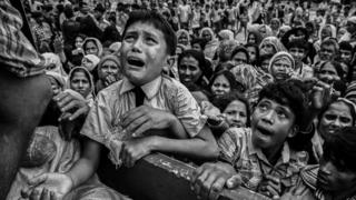 রোহিঙ্গা শরণার্থীদের সঙ্কট।