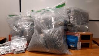 Fintona: Drugs Worth £350,000 Found During PSNI Search - BBC News