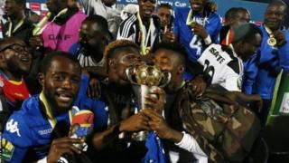 Le TP Mazembe a remporté la Coupe de la Confédération 2017.