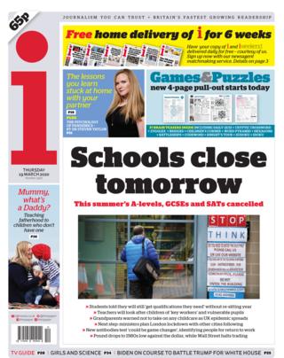 i front page