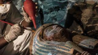 Excavación en Egipto