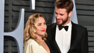 Miley Cyrus na Liam Hemsworth