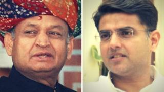 अशोक गहलोत, सचिन पायलट