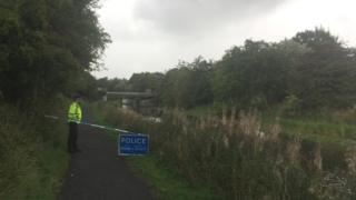 Police officer at scene