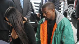 Kim Kardashian West flew home to be with her husband Kanye West immediately after the robbery (3 Oct 2016)