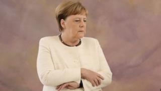 German Chancellor Angela Merkel