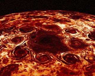 Jupiter north pole