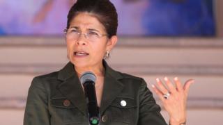 Hilda Hernández murió el sábado en un accidente de helicóptero en Honduras