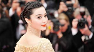 Chinese actress Fan Bingbing