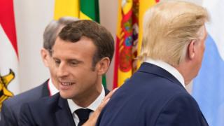 ترامپ و مکرون