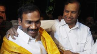 ஆ ராசா மற்றும் டி ஆர் பாலு கோப்புப்படம்
