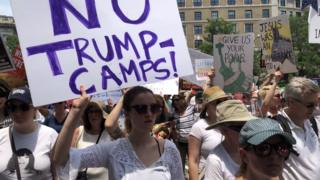 Hoa Kỳ, biểu tình, Trump, nhập cư