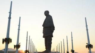 સ્ટેચ્યૂ ઓફ યુનિટીની તસવીર