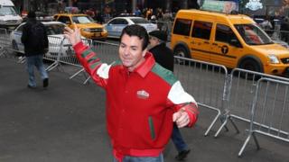 Papa John's founder John Schnatter in New York