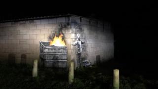 Banksy Art Graffiti In Port Talbot Sparks Speculation News