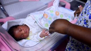 Ребенок родился 1 января 2020 года в Лагосе, Нигерия