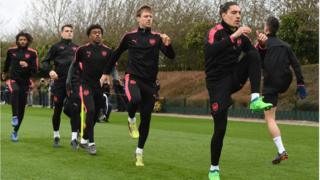 'Yan wasan Arsenal