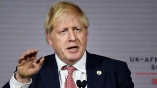 英国首相鲍里斯·约翰逊