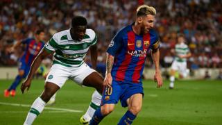 Les joueurs du FC Barcelone ont écrasé le Celtic de Glasgow 7 à 0