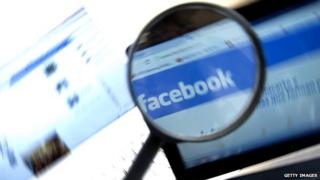 Facebook homepage