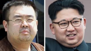金正男与金正恩