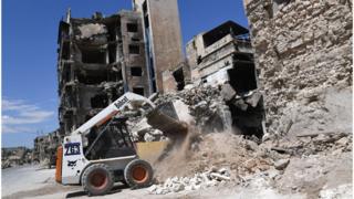 دمار في حلب