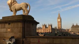 View of Palace of Westminster