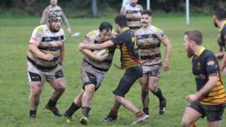 Swansea Vikings yn chwarae