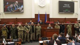 київрада, добровольці