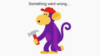 A monkey holding a hammer is seen in this illustration from YouTube's