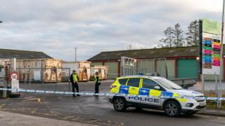 recycling centre in Moray